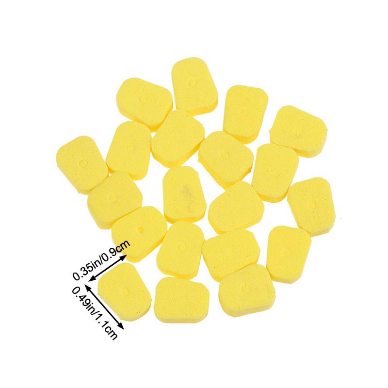 

20 шт. Карповая рыбалка Насадка Бойл Рыболовная оснастка Аксессуары Пена ЭВА Форма кукурузы Искусственная насадка Кормушка Снасти Рыболовная приманка Искусственные насадки S жёлтый