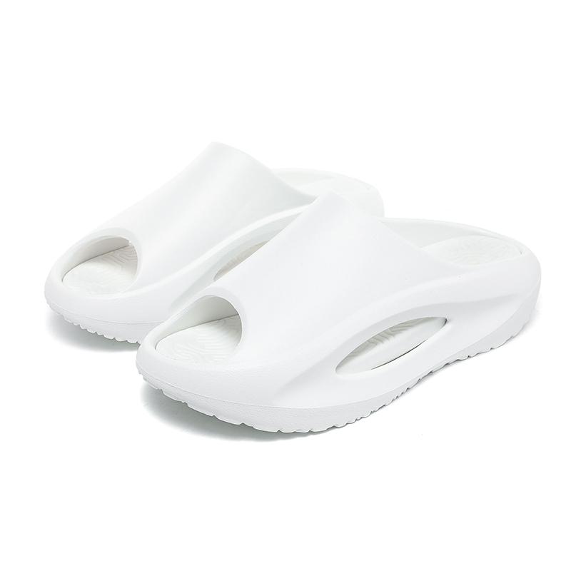 

2024 New Men Slippers Indoor Outdoor Sandals Beach Soft Sole Slides Men Casual Shoes Casual Home Slippers Comfortable Men Shoes 40-41 білий