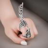Verplaatsbare Schorpioen Ring Punk Sieraden Vingertop Speeltje Stressverlichting Vintage Gotische Rolpantser Knokkel Metaal Rock Volledige Vinger Ringen