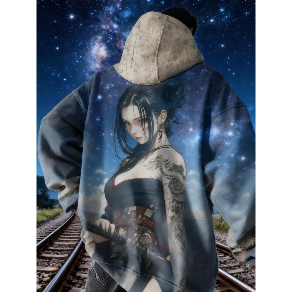Japanese Anime Character Girl 3d Print Hoodie Men Women Fashion Full Sleeve Hoodie Sweatshit Men Sweats Women Clothing Oversized