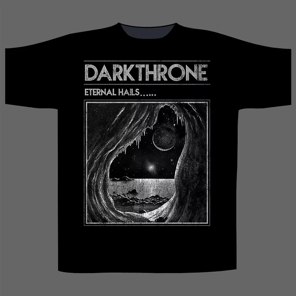 Darkthrone - Plaguewielder Периферийная Печать Летний Люксовый Бренд Хлопковые Мужские и Женские Футболки с Короткими Рукавами 4XL