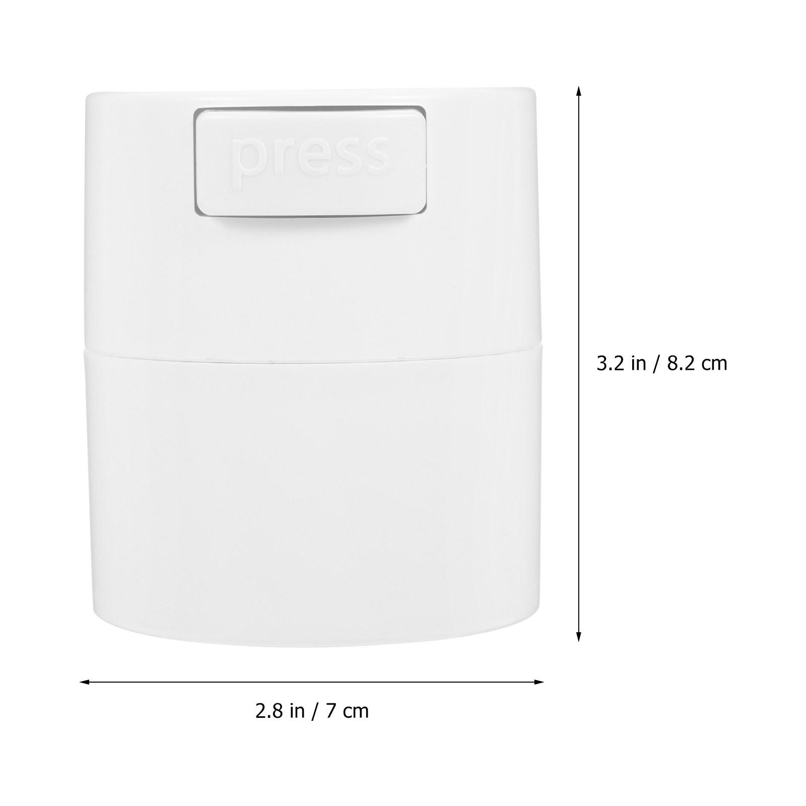 

Eyelash Glue Storage Container Sealed Dry Airtight Jar Reliable Wear Resistant Material Prevents Deformation Ideal for Home белый