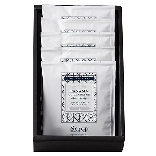 

Подарочный набор Scrop Drip Bag Geisha Blend White Упаковка 5 предметов [Косметическая коробка] GG-D5