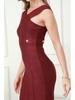 Elegant New Year Bodycon Evening Dress - Sexy, Sophisticated, European & American Style for Mature Fashion-forward Women