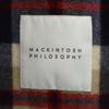 MACKINTOSH PHILOSOPHY Made in Japan by Sanyo Shokai Urethane resin processing Stainless collar coat Men's Used