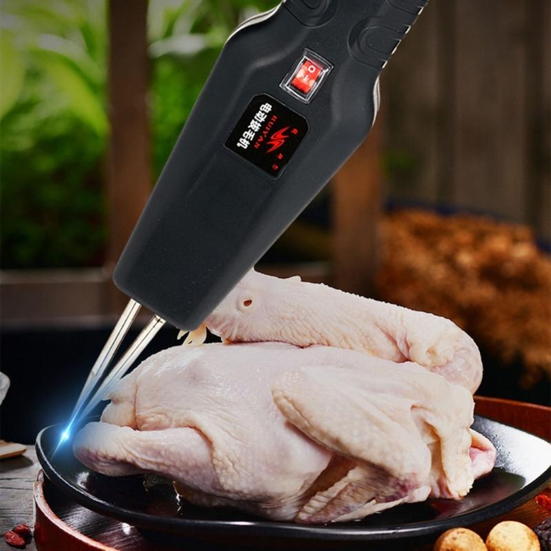 Handheld Electric Poultry Plucker 5W 800mAh Rechargeable Chicken Hair Remover With Ergonomic Handle For Household Use