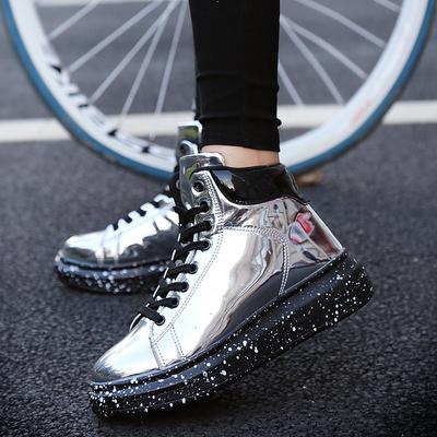 Moda Outdoor Antiscivolo Stivali Bassi da Uomo 2024 Autunno Nuova Scarpa Casual da Uomo Comodi Sneakers Alte da Coppia Pelle PU Designer