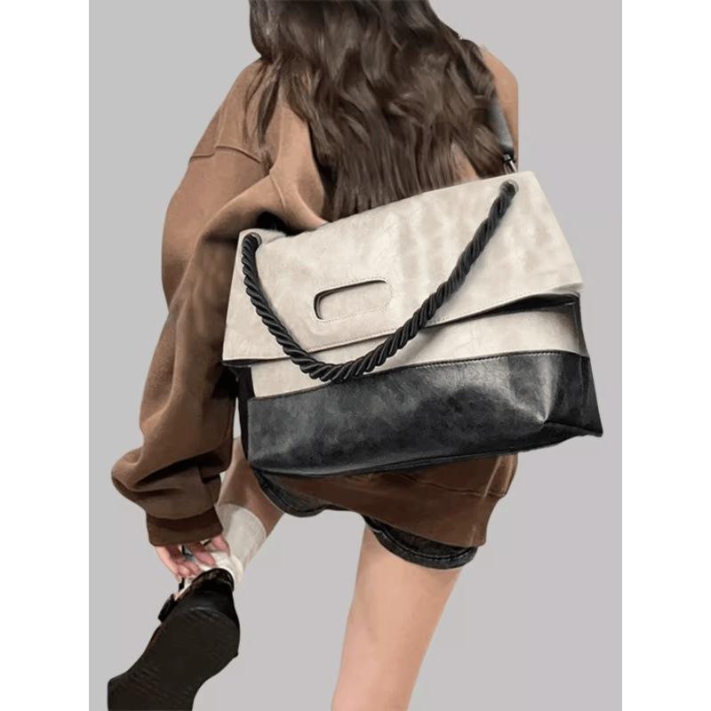 Trendy and Fashionable Bag, Women s Crossbody Bag, High-end and Versatile, Large Capacity Commuting Tote Bag for Class