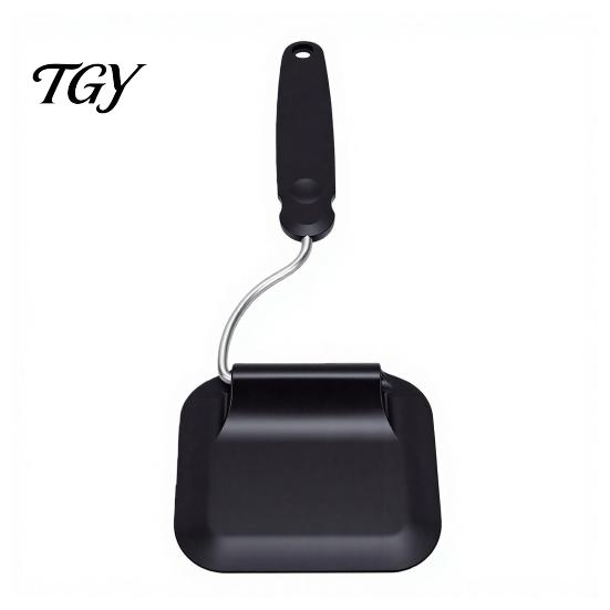 Barbecue Spatula Tool Fried Eggs Spatula, Adjustable Angles Design, Non-Stick Flexible Turner Meal Serving Heat Resistant Silicone Cooking Tool,