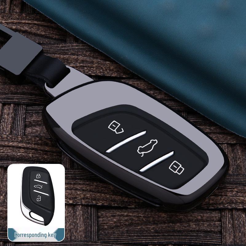 Compatible Key Case Cover for Roewe RX5/350/erx5/rx8/i6 and MG MG6/ZS Models