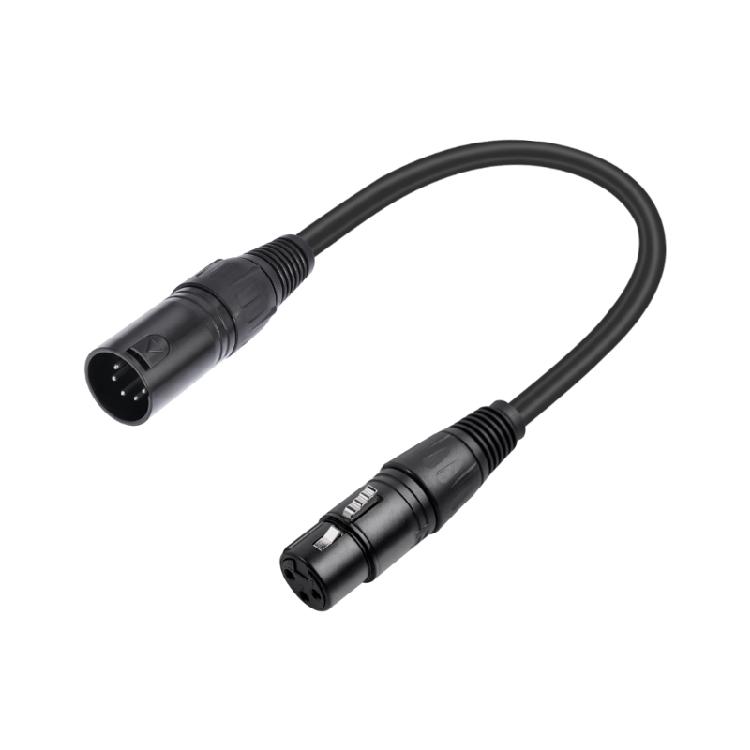 5Pin To 3Pin Adapter Cable For Enhanced Auditory And Lighting Control, 12Inches,