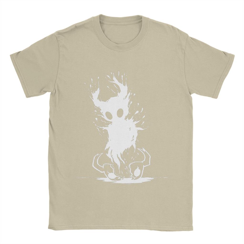 Men's T-Shirts Hollow Knight Gaming  Cool Pure Cotton Tees Short Sleeve  T Shirt Round Collar Tops