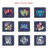 Fold Denim Kpop Hunters Rumi Zoey Mira Anime Wallet Short Purse
