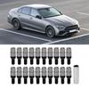 20pcs M14x1.5 Cone Seat Wheel  s Lug Nuts Taper Lug     Car Accessories for Auto