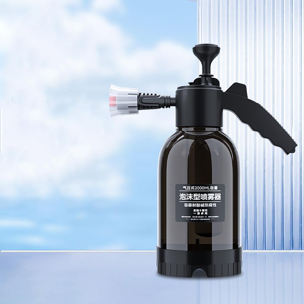 2L Car Wash Foam Pot, Spray Pot, Pot, Manual Car Wash Fluid Generator, High-pressure Manual Spray Car Wash Pot