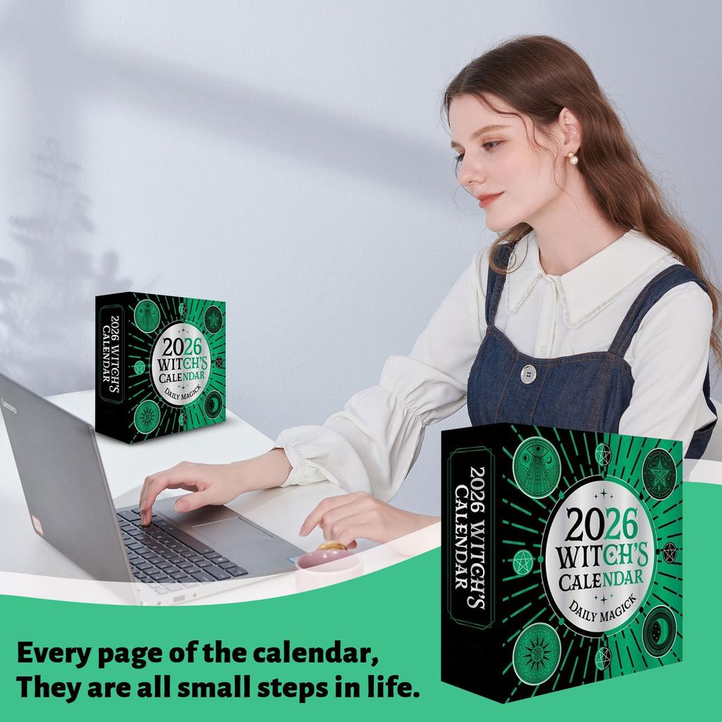 2026 Witch Calendar: Daily Calendar