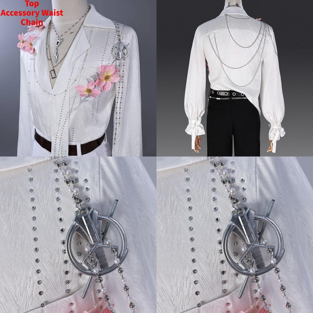 Summer Cosplay Costume With Polyester Material For Game Character Fans