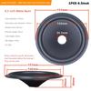 1Pcs 3/4/5/6.5/8/10/12inch Speaker Woofer Paper Cone Rubber Surround Black Voice Coil Repair Kit Matte Speaker Accessory