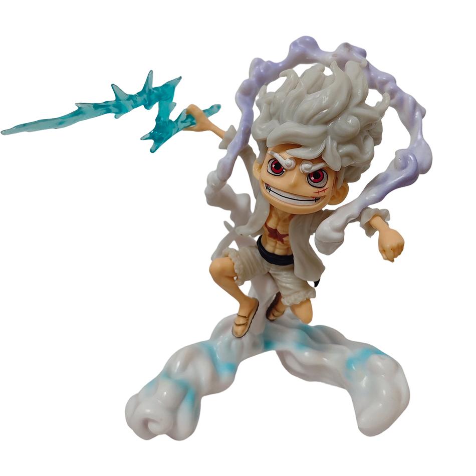 One Piece Anime Figure  Monkey D Luffy Gear 5 Sun God Nika Luffy  PVC Model desktops ornament Halloween Christmas Gift Hot