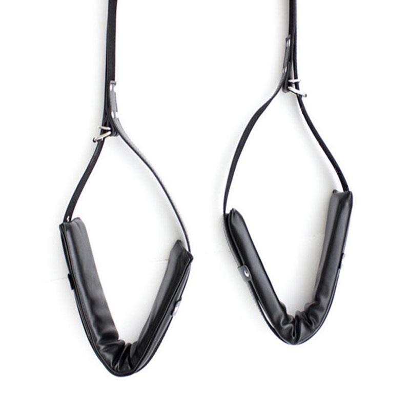 Bondage Rope Erotic Adult Games Handcuffs & Ankle Collar Sex Toys For Woman Couples Leather Restraints Open Leg Sex Product