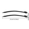 1-5Pairs 41cm Bag Strap DIY Bag Accessories PU Leather Black White Brown Handle Strap With Pinholes Detachable Handbag Band