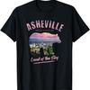 Asheville Berge Land des Himmels AVL Spitzname NC Souvenir T-Shirt