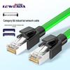 Cabo Ethernet Industrial AIENKIS CAT6A Alta Flexibilidade Dupla Blindagem