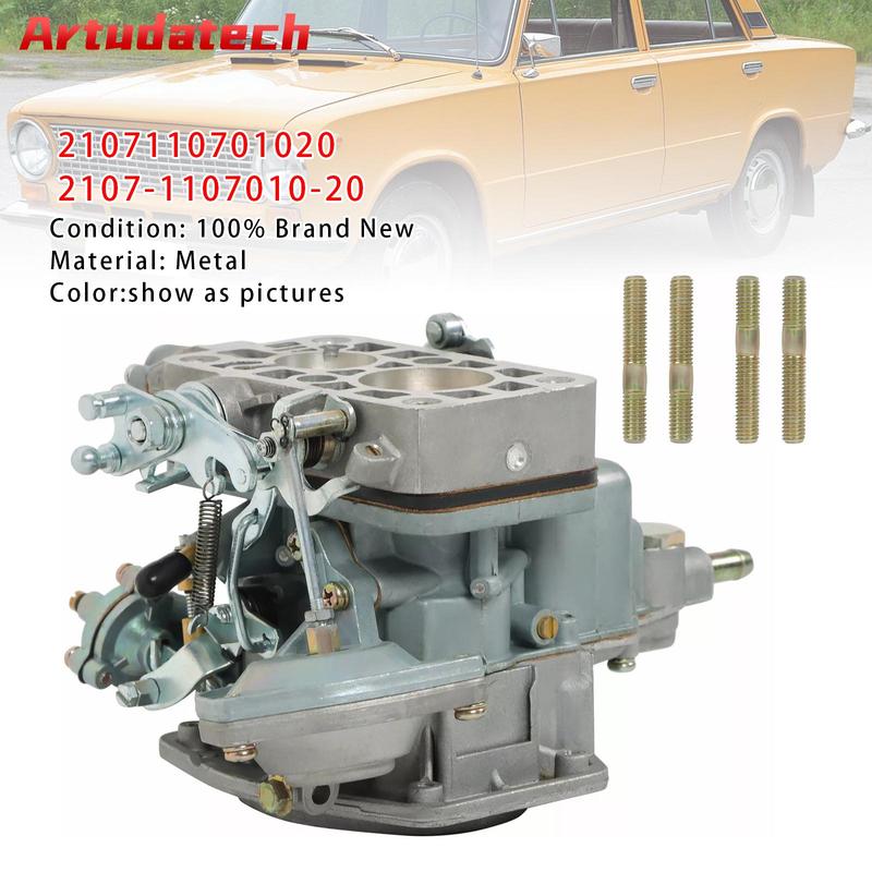 Artudatech 2107-1107010-20 Carburetor For Lada 2101 2102 2103 2104 2105 2106 2107 Niva 1600 Car Accessories