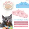 Cute Cat Face Black Cat Snack Squeezer Pet Food Paste Tube Squeezer Easy To Use Pet Feeding Tool for Cat Treats Wet Food and Paste Extraction