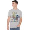 Sesame Street Unisex Adult Group Heather T-Shirt