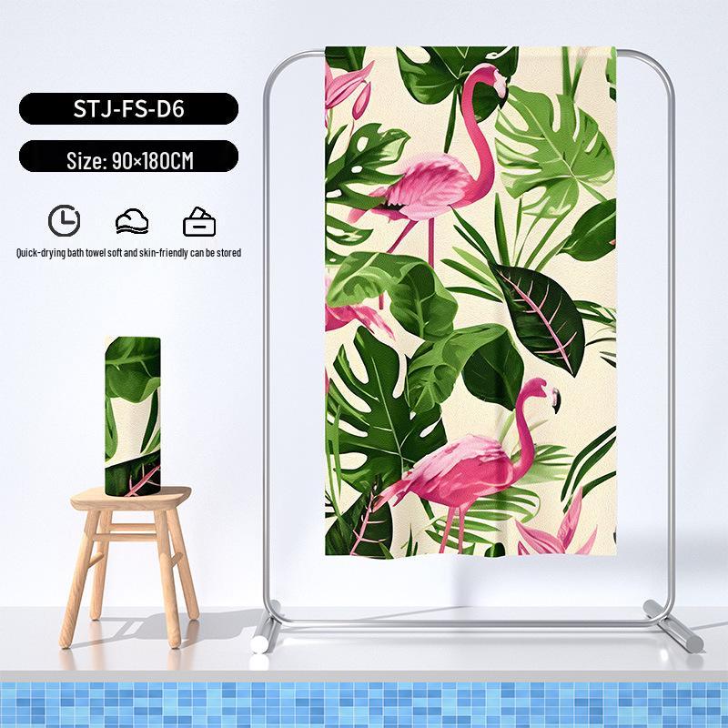 Customizable Large Microfiber Surfing and Beach Towel - Absorbent and Quick-Dry for Adults