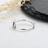 Adjustable Cat Ring Women Men Cute Lucky Finger Minimalist Open Band Vintage Style Copper Jewelry