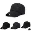 Cap Haohu Letters Middle Aged Elderly Hat Thickened Thermal Shade Breathable