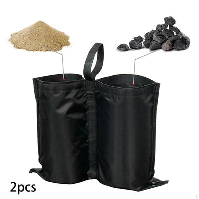 2 Pieces Canopy Windproof Weight Bags Outdoor Tent Sandbag Stabilizer for Sun