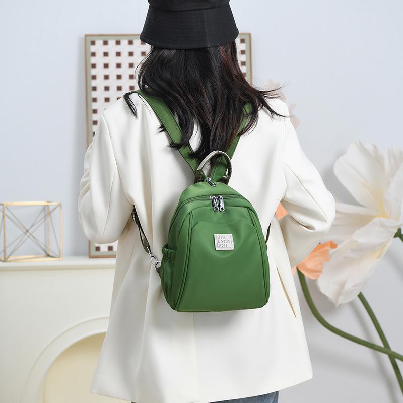 Waterproof Nylon Fabric Backpack Women's Casual Fashion Travel Bag