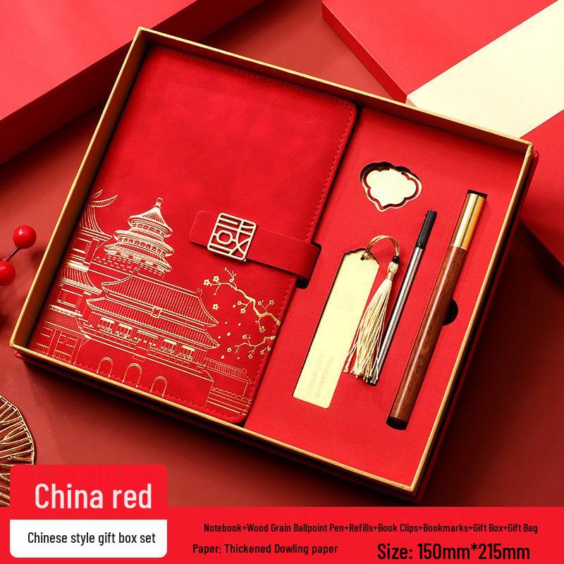 Palace Museum National Trend A5 Notebook Gift Set with Custom Logo
