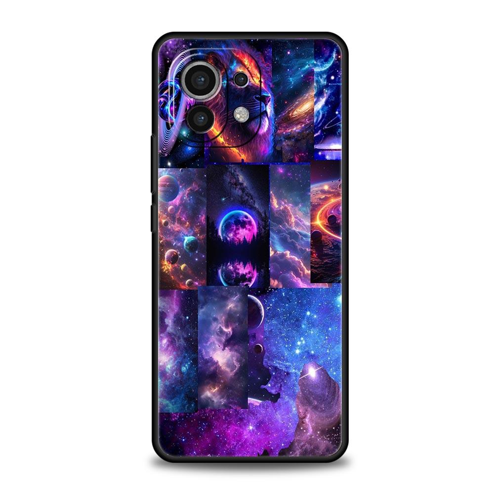 

Universe Starry Sky Moon Phone Case Cover for Xiaomi Mi 17 15 14 13 12 11 Ultra 15T 14T 13T 12T 11T Pro Lite 5G Soft TPU Shell Xiaomi 13