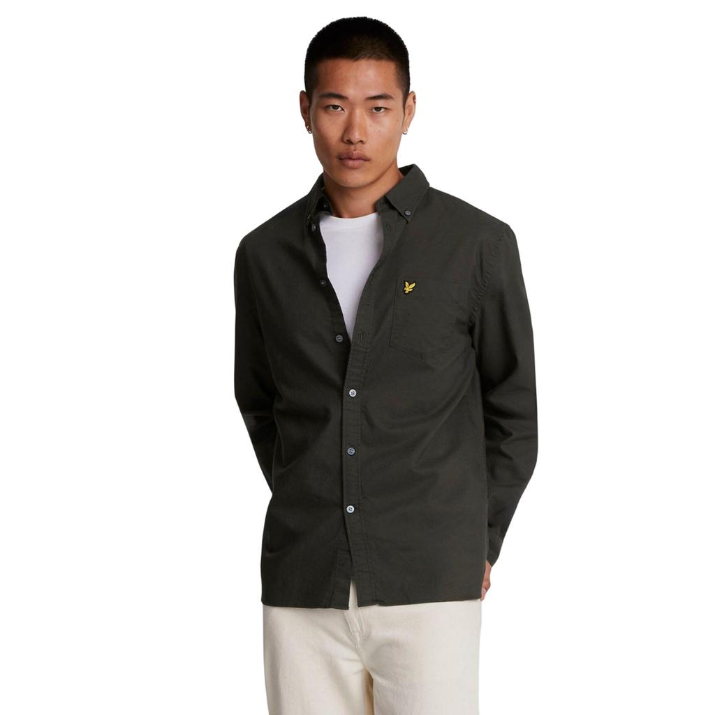 Lyle & Scott Mens Plain Oxford Shirt