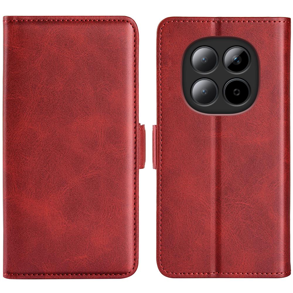 Pro Xiaomi Poco M8 5G/Redmi Note 15 5G (Globální) Pouzdro Texturovaná telecí kůže Peněženka Kryt na telefon