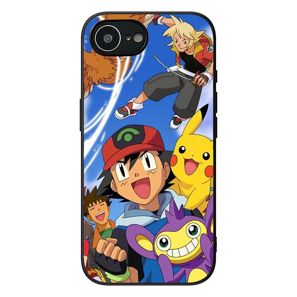 Silicone Cover for Xiaomi Redmi Note 12 11 10 Pro 10A 10C 12C 14C A4 Note12 5G Phone Case P-Pokemons GO-Gengars P-Pikachus