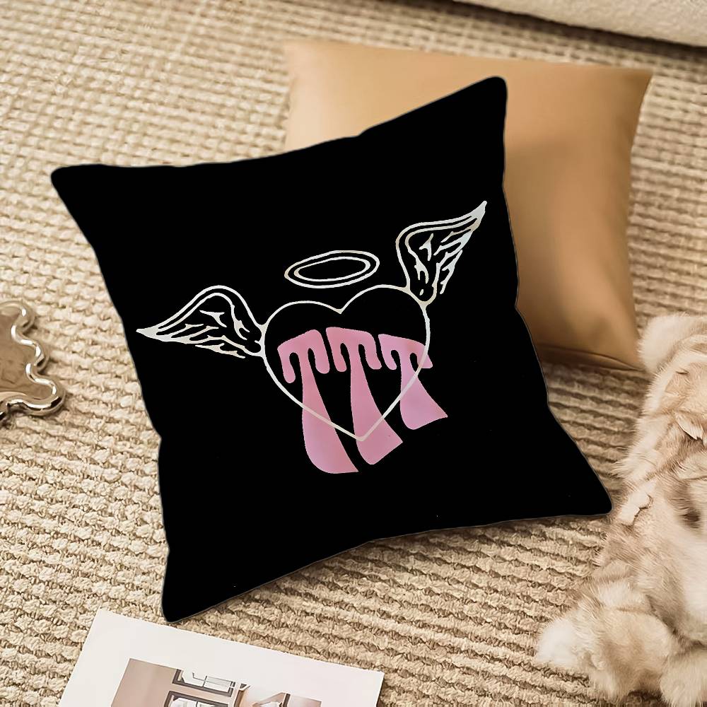 T-tini-es Pillow Case Anti-dustmite Invisible Zipper Sofa Bed