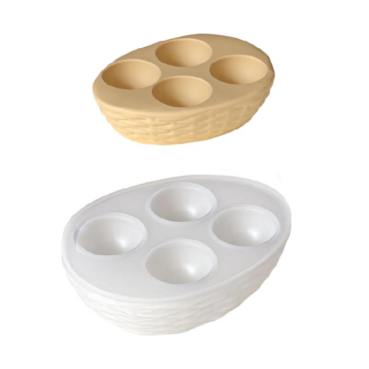 

Creative Silicone Eggs Storage Tray Mold Daily Use Silicone Construction Perfect for Family Activity Baking and Crafting 1