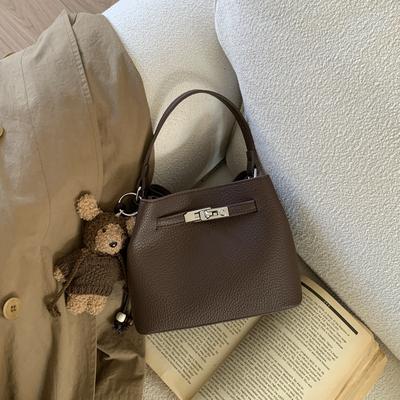 Anspruchsvolle Retro-Tasche, Lässige Umhängetasche, Hochwertige Handtasche in Beutelform