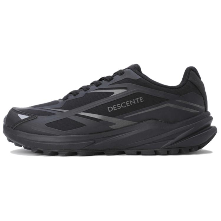 Descente Futec V2 Fashion Versatile Comfortable Non-Slip Wear-Resistant Low-Top Training Urban Commuting Running Shoes Unisex sneaker SQ123LCR21-BLK0