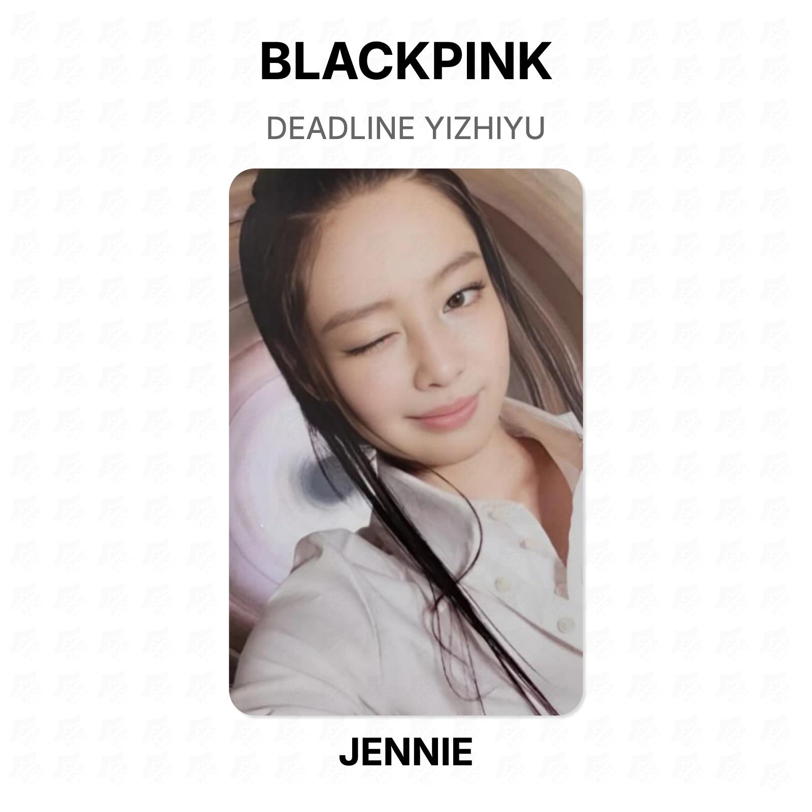 BLACKPINK JENNIE DEADLINE YIZHIYU Official Photocard JENNIE