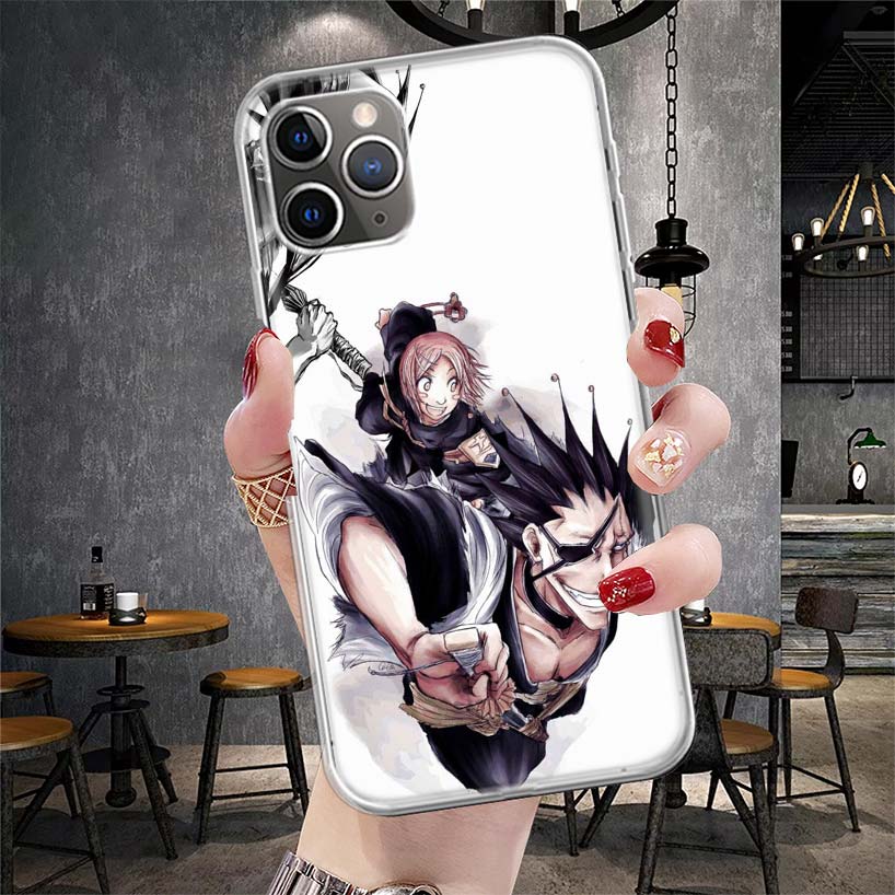 Zaraki Kenpachi Bleach Soft Phone Case For IPhone 11 17 Air 16E 16 Pro Max 15 + 14 Plus 13 Mini 12 Apple 7 SE 8 Fundas Coque 11