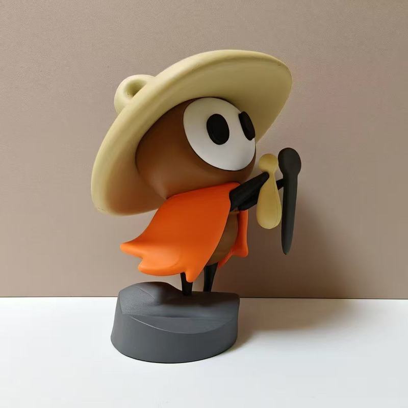 Anime HOLLOW KNIGHT SILKSONG Sheo 3D Printing Game Merchandise Action Figures Model Kit Desktop Ornament Decor Trendy Toys Gifts