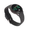 Digital Waterproof Watch Multifunctional Stylish Color Touch Screen Countdown Timer 12 24 Hours Sports Watch Black