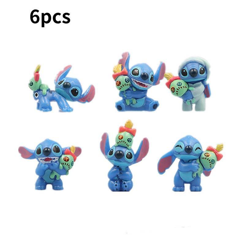 Action Stitch Lilo Figure Model Dolls Toys Children Holiday Ornaments Gifts