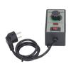AC-motorhastighetsregulator Elektrisk fläkt Variabel hastighetsregulator med 10A-uttag EU-kontakt A